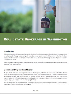 Real Estate Brokerage in Washington